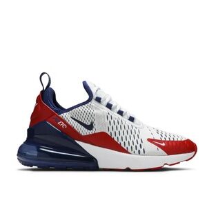 Nike Kids Air Max 270 Red, White, and Blue Sneakers